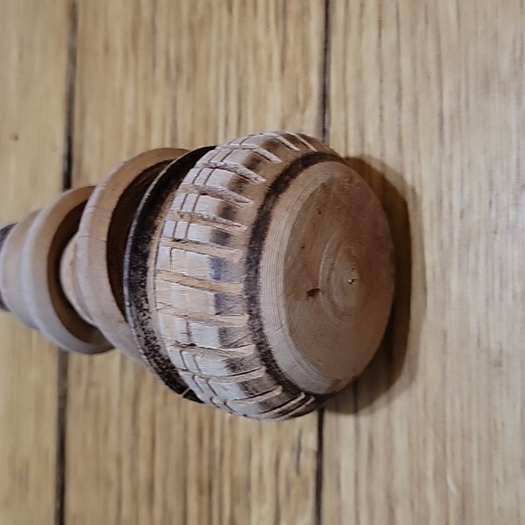 Vintage Artisanal Handmade Mexican Molinillo - Picture 2 of 5